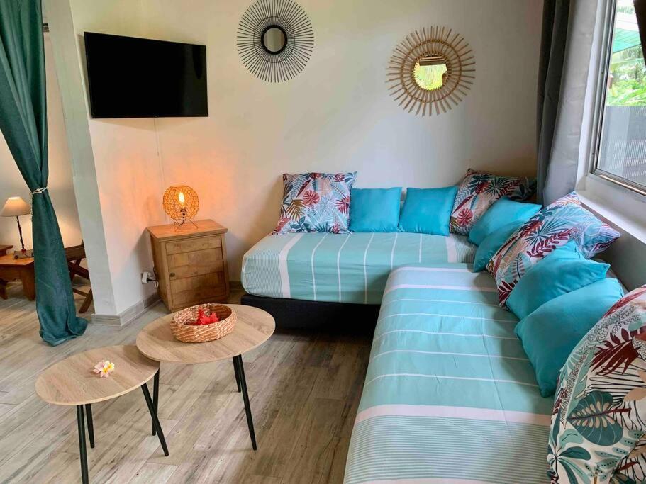 Teavaro Villa Hoama Lodge Moorea מראה חיצוני תמונה
