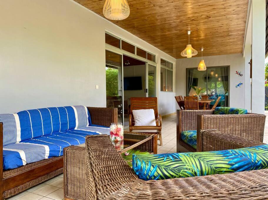 Teavaro Villa Hoama Lodge Moorea מראה חיצוני תמונה