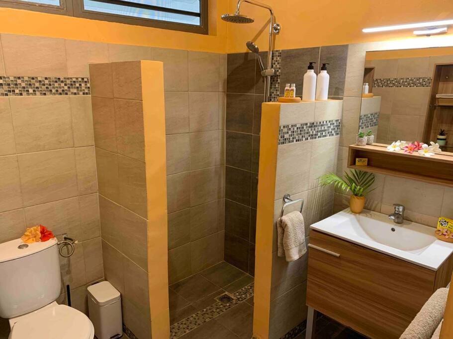 Teavaro Villa Hoama Lodge Moorea מראה חיצוני תמונה