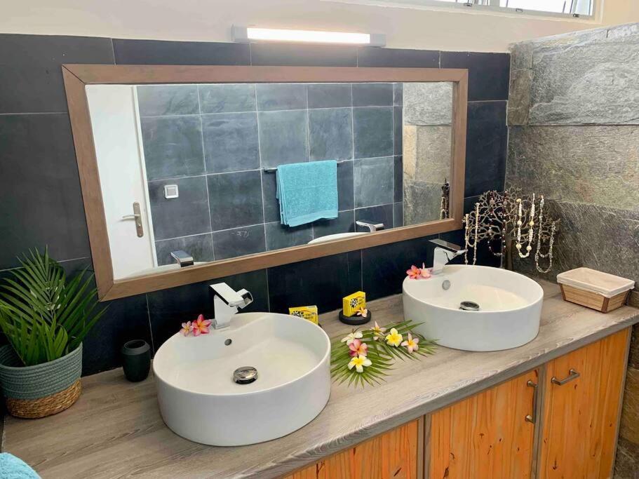 Teavaro Villa Hoama Lodge Moorea מראה חיצוני תמונה