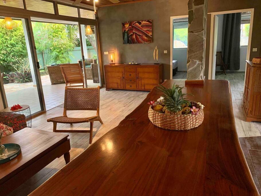 Teavaro Villa Hoama Lodge Moorea מראה חיצוני תמונה
